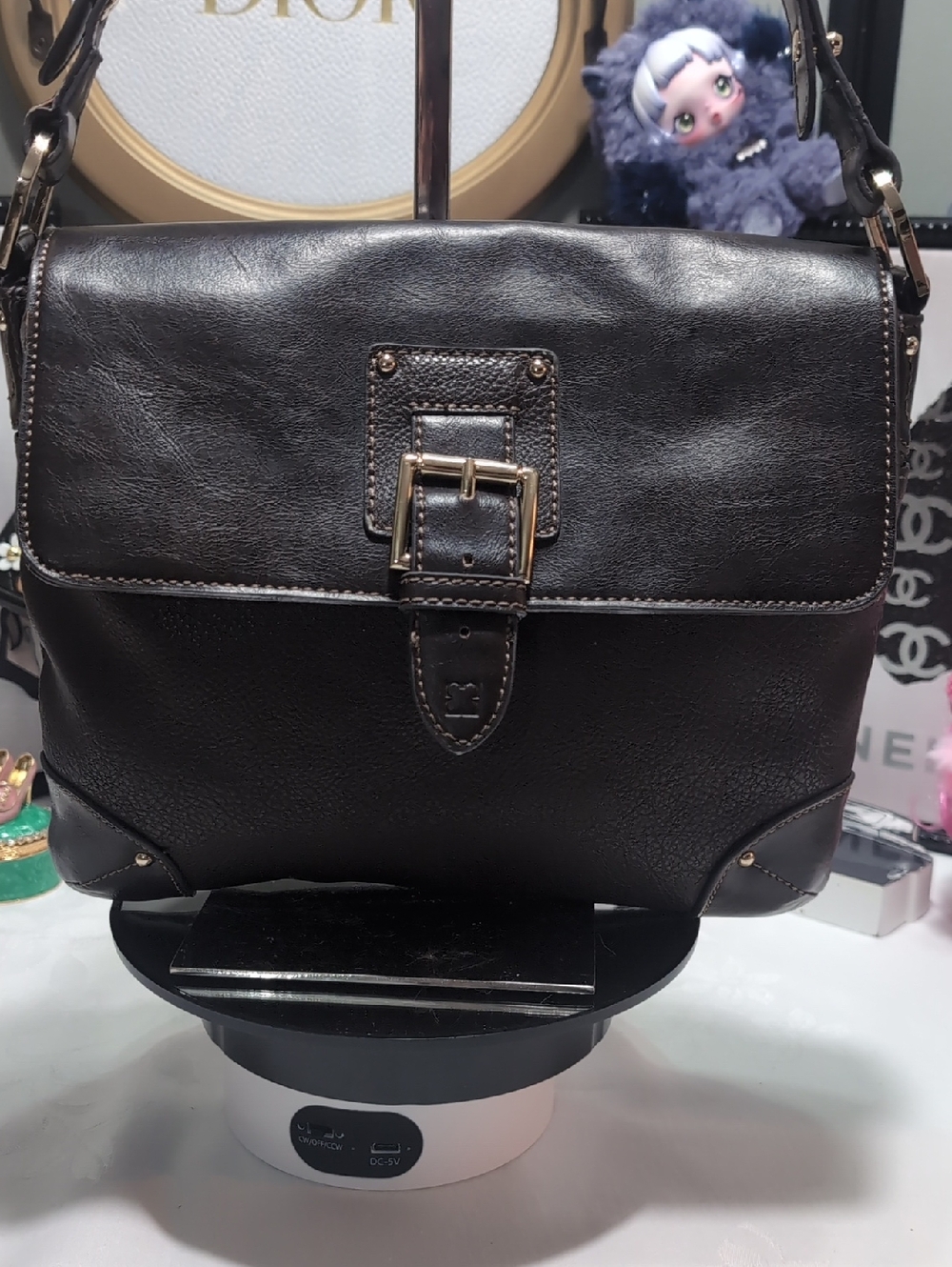 Liz Claiborne Brown Shoulder/ Crossbody Bag - NEW🔥